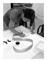 Cécile est une calligraphe passionnée cecile pierre